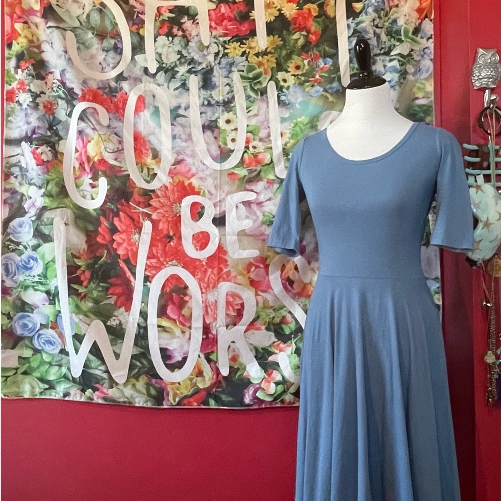 NWT Cinderella Blue Midi Dress, it’s perfection!